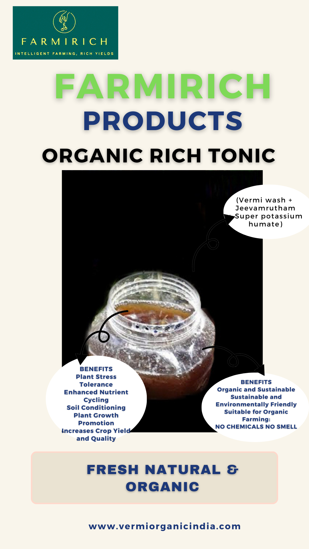 VERMICOMPOST TEA ORGANIC RICH TONIC IMAGE VIEW